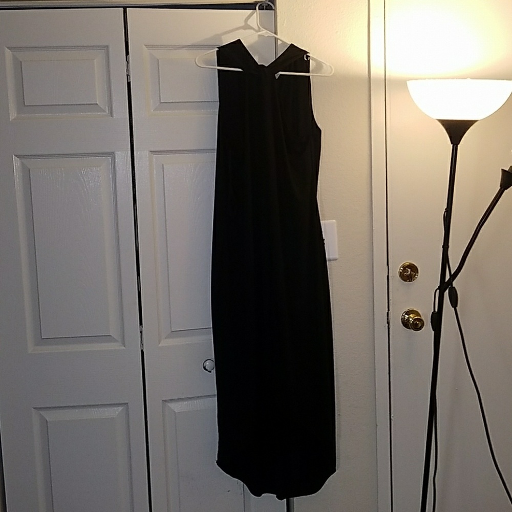 A black never before worn dress